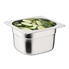 Vogue Stainless Steel Gastronorm Pan 1/6 100 mm Vogue Stainless Steel Gastronorm Pan 1/6 100 mm