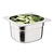 Vogue Stainless Steel Gastronorm Pan 1/6 100 mm