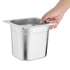 Vogue Stainless Steel Gastronorm Pan 1/6 150 mm