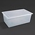 Vogue Polypropylane Container with a Lid GN 1/1 200 mm (Pack of 2)