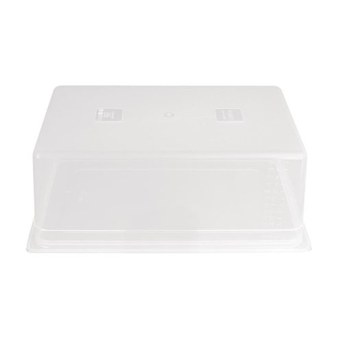 Vogue Polypropylane Container with a Lid GN 1/1 200 mm (Pack of 2) Vogue Polypropylane Container with a Lid GN 1/1 200 mm (Pack of 2)
