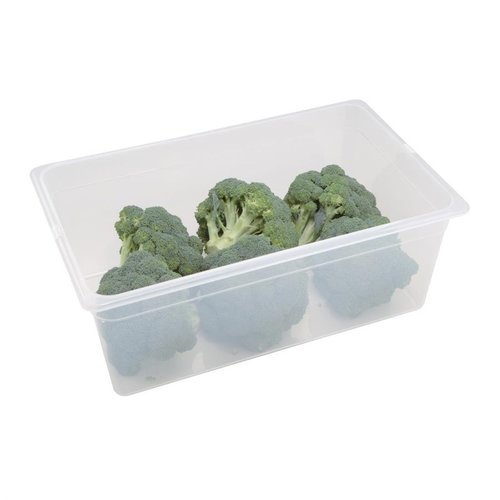 Vogue Polypropylane Container with a Lid GN 1/1 200 mm (Pack of 2) Vogue Polypropylane Container with a Lid GN 1/1 200 mm (Pack of 2)