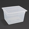 Vogue Polypropylane Container with a Lid GN 1/2 200 mm (Pack of 4) Vogue Polypropylane Container with a Lid GN 1/2 200 mm (Pack of 4)