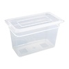 Vogue Polypropylane Container with a Lid GN 1/3 200 mm (Pack of 4) Vogue Polypropylane Container with a Lid GN 1/3 200 mm (Pack of 4)