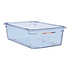Araven ABS Gastronorm Container 1/1 150 mm Blue-Transparent Araven ABS Gastronorm Container 1/1 150 mm Blue-Transparent