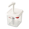 Araven Dyspenser do sosów GN | 2,6L - GN 1/6