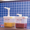 Araven Dyspenser do sosów GN | 2x 2,6L - GN 1/6