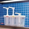 Araven Dyspenser do sosów GN | 3x 1,5L - GN 1/9