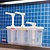 Araven Sauce Dispensers GN 1/9 Transparent 1.5Ltr (Pack of 3)