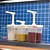 Araven Sauce Dispensers GN 1/9 Transparent 1.5Ltr (Pack of 3)