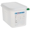 Araven Polypropylene Food Container with a Lid 1/4, 150 mm, Transparent (Pack of 4)