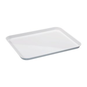 XXLselect Polyester Rectangular Serving Tray 350 x 460 mm White