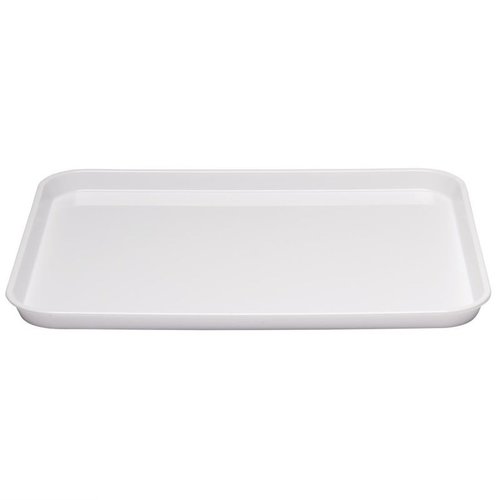XXLselect ABS Rectangular Serving Tray 300 x 410 mm White XXLselect ABS Rectangular Serving Tray 300 x 410 mm White