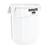 Rubbermaid 75,7 L White Round Polyethylene Waste Bin