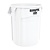 Rubbermaid 75,7 L White Round Polyethylene Waste Bin