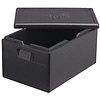 Thermo future box Insulated Top Loading Food Conteiner GN 1/1, 39 L Black, Eco
