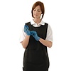 Vogue Vinyl Disposable Gloves, Size L, Powder-Free, Blue (Pack of 100)
