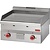 Gastro M Countertop Electric Griddle Smooth, Chromed, 2 Heating Zones, 6 kW, 400V