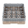 XXLselect Beige Dishwasher Glasses Basket 16 compartments / 500 x 500 x 184 mm
