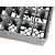XXLselect Beige Dishwasher Glasses Basket 16 compartments / 500 x 500 x 349 mm