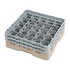 XXLselect Beige Dishwasher Glasses Basket 25 compartments / 500 x 500 x 184 mm