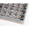 XXLselect Beige Dishwasher Glasses Basket 25 compartments / 500 x 500 x 184 mm