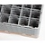 XXLselect Beige Dishwasher Glasses Basket 25 compartments / 500 x 500 x 308 mm