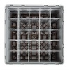 XXLselect Beige Dishwasher Glasses Basket 25 compartments / 500 x 500 x 308 mm