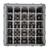 XXLselect Beige Dishwasher Glasses Basket 25 compartments / 500 x 500 x 308 mm