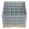 XXLselect Beige Dishwasher Glasses Basket 36 compartments / 500 x 500 x 349 mm