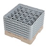 XXLselect Beige Dishwasher Glasses Basket 36 compartments / 500 x 500 x 349 mm