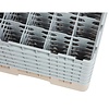 XXLselect Beige Dishwasher Glasses Basket 36 compartments / 500 x 500 x 349 mm