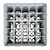 XXLselect Beige Dishwasher Glasses Basket 36 compartments / 500 x 500 x 349 mm