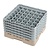 XXLselect Kosz do zmywarki na szkło 36 przegród / 500 x 500 x 308 mm, beżowy