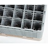 XXLselect Beige Dishwasher Glasses Basket 36 compartments / 500 x 500 x 308 mm