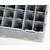 XXLselect Kosz do zmywarki na szkło 36 przegród / 500 x 500 x 308 mm, beżowy
