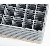 XXLselect Kosz do zmywarki na szkło 36 przegród / 500 x 500 x 349 mm, beżowy