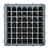 XXLselect Beige Dishwasher Glasses Basket 49 compartments / 500 x 500 x 308 mm