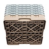 XXLselect Beige Dishwasher Glasses Basket 49 compartments / 500 x 500 x 308 mm