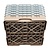 XXLselect Beige Dishwasher Glasses Basket 49 compartments / 500 x 500 x 308 mm