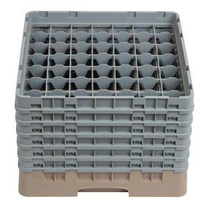XXLselect Beige Dishwasher Glasses Basket 49 compartments / 500 x 500 x 349 mm XXLselect Beige Dishwasher Glasses Basket 49 compartments / 500 x 500 x 349 mm