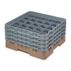 Cambro Kosz do zmywarki na szkło 25 przegród / 500 x 500 x 267 mm, beżowy