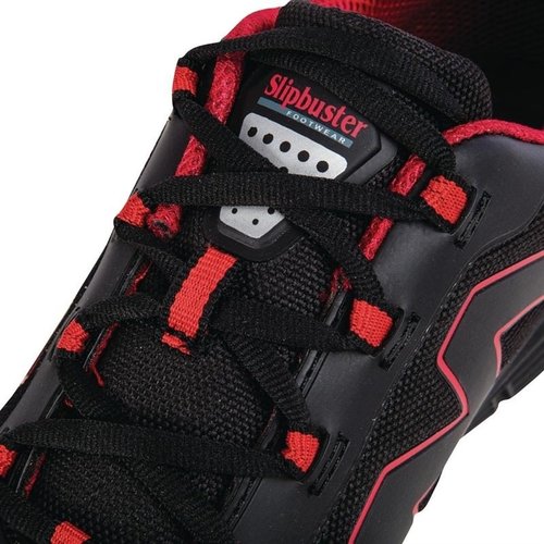 Slipbuster Slipbuster Mesh Safety Trainer Black Size 40 Slipbuster Slipbuster Mesh Safety Trainer Black Size 40