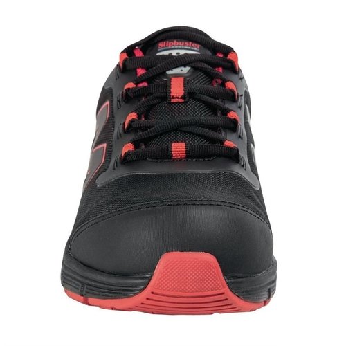 Slipbuster Slipbuster Mesh Safety Trainer Black Size 42 Slipbuster Slipbuster Mesh Safety Trainer Black Size 42