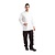 Chef Works Calgary Long Sleeve Cool Vent Unisex Chefs Jacket White L