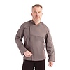Chef Works Urban Chef Works Hartford Lightweight L/S Zipper Coat Graphite Size M