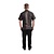 Chef Works Urban Koszula kucharska Tribeca | krótki rękaw | zatrzaski |czarny denim | rozmiary XS-XL
