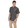 Chef Works Urban Chef Works Tribeca S/S Snap Front Coat Black Denim Size L