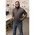 Chef Works Urban Chef Works Tribeca S/S Snap Front Coat Black Denim Size XL