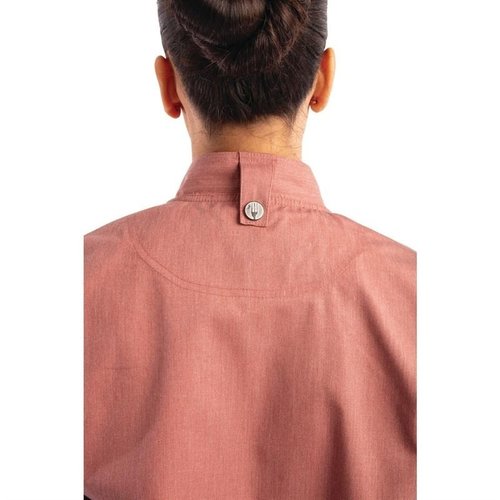 Chef Works Urban Chef Works Unisex Springfield Lightweight Short Sleeve Zipper Coat Brick Size L Chef Works Urban Chef Works Unisex Springfield Lightweight Short Sleeve Zipper Coat Brick Size L